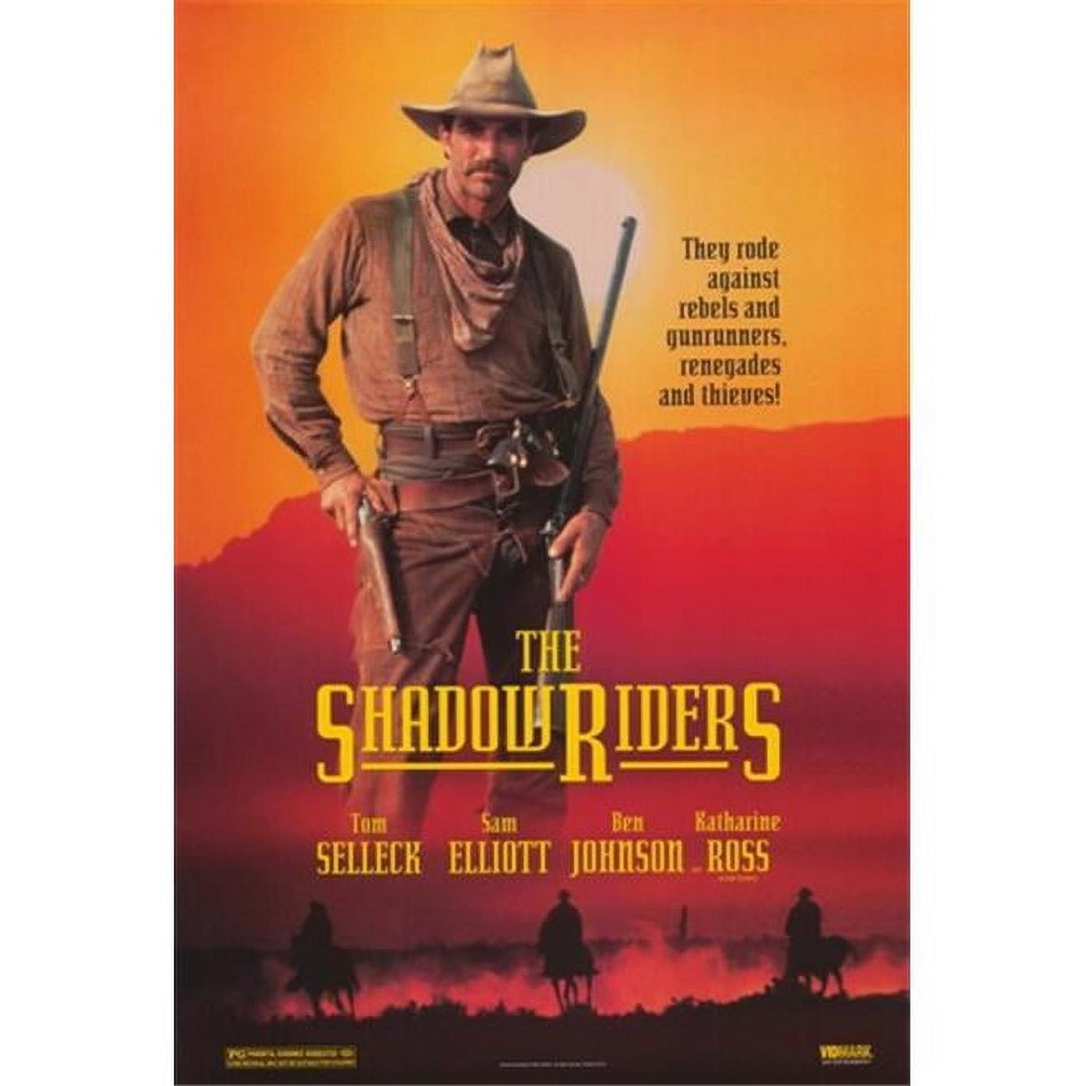 The Shadow Riders movie poster 11x17 print
