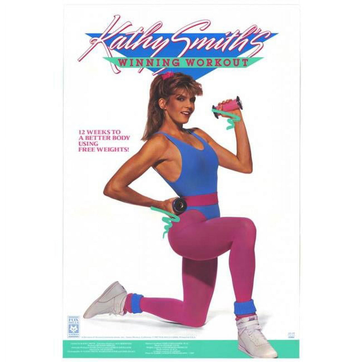 Kathy Smith Winning Workout Movie Poster Print 27x40
