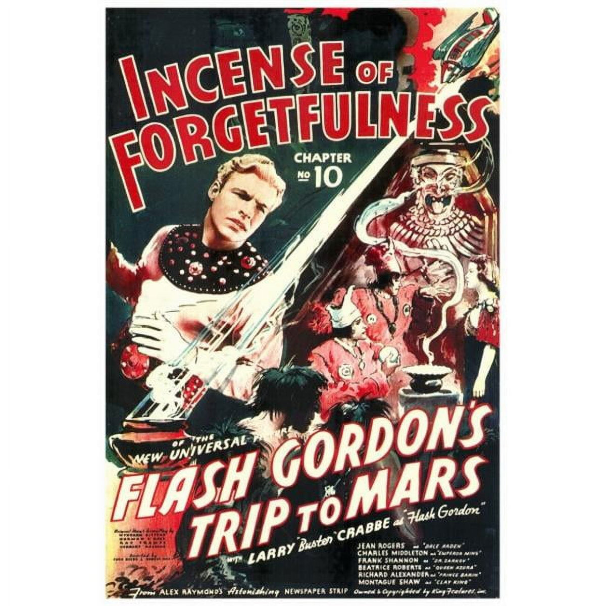 Flash Gordon's Trip to Mars Movie Poster Print 27x40