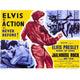 Jailhouse Rock Movie Poster featuring Elvis Presley, 17x11 print.
