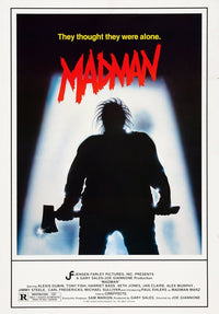 Madman Fine Art Poster Print featuring vibrant colors, available in multiple sizes.