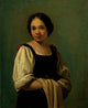 Peasant Girl 18th century oil painting print on canvas