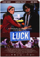 Luck movie poster 11x17 print featuring vibrant colors and whimsical design.