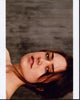 Close-up photo print of Megan Boone, showcasing her charm and expressive features.