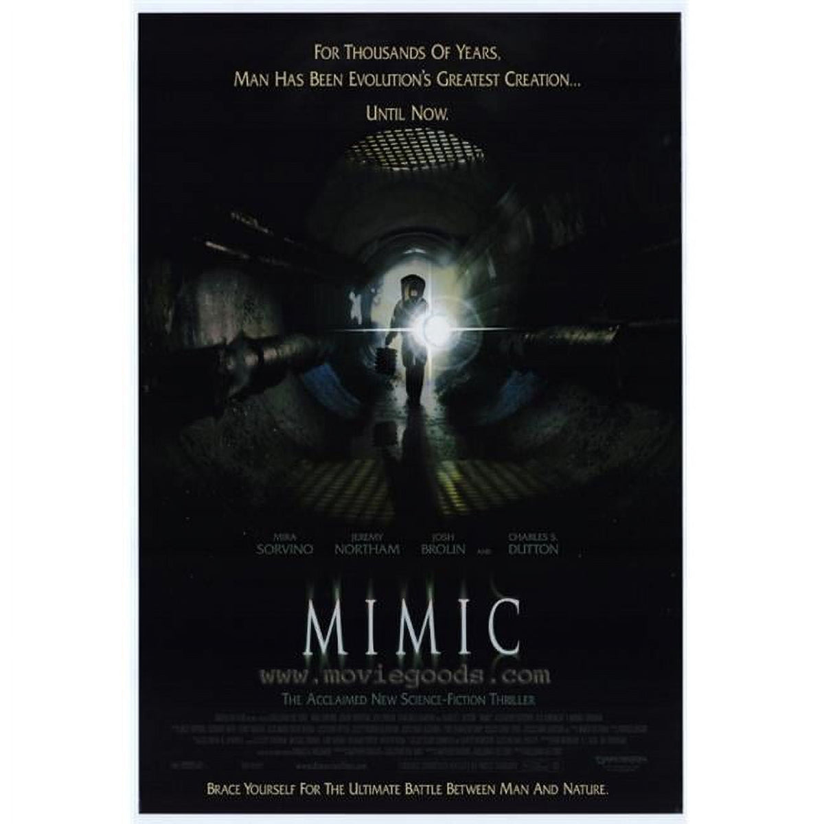 Mimic Movie Poster Print showcasing suspenseful imagery.