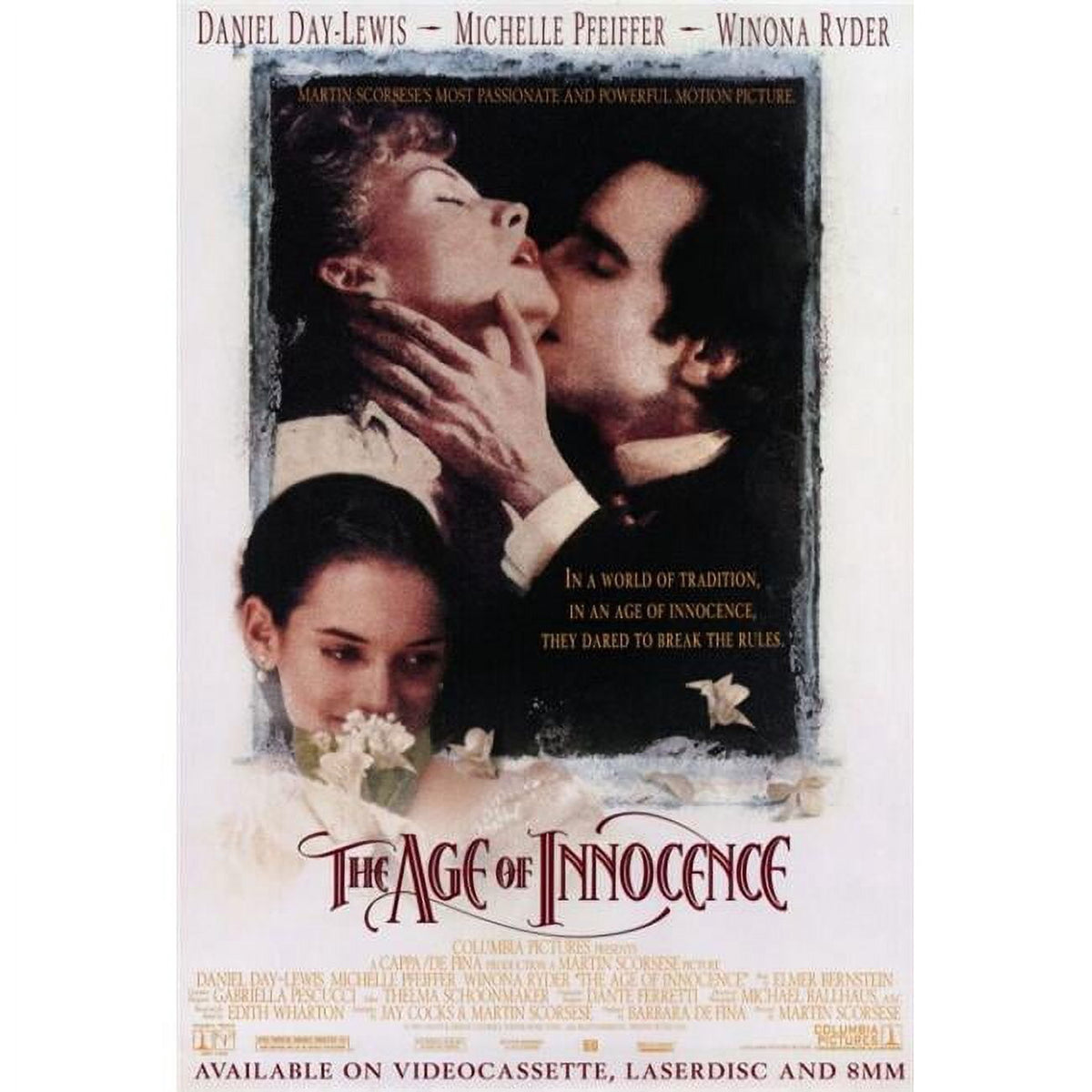 The Age of Innocence movie poster print 27x40 inches
