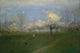 Spring Blossoms in Montclair, New Jersey Fine Art Print by George Inness