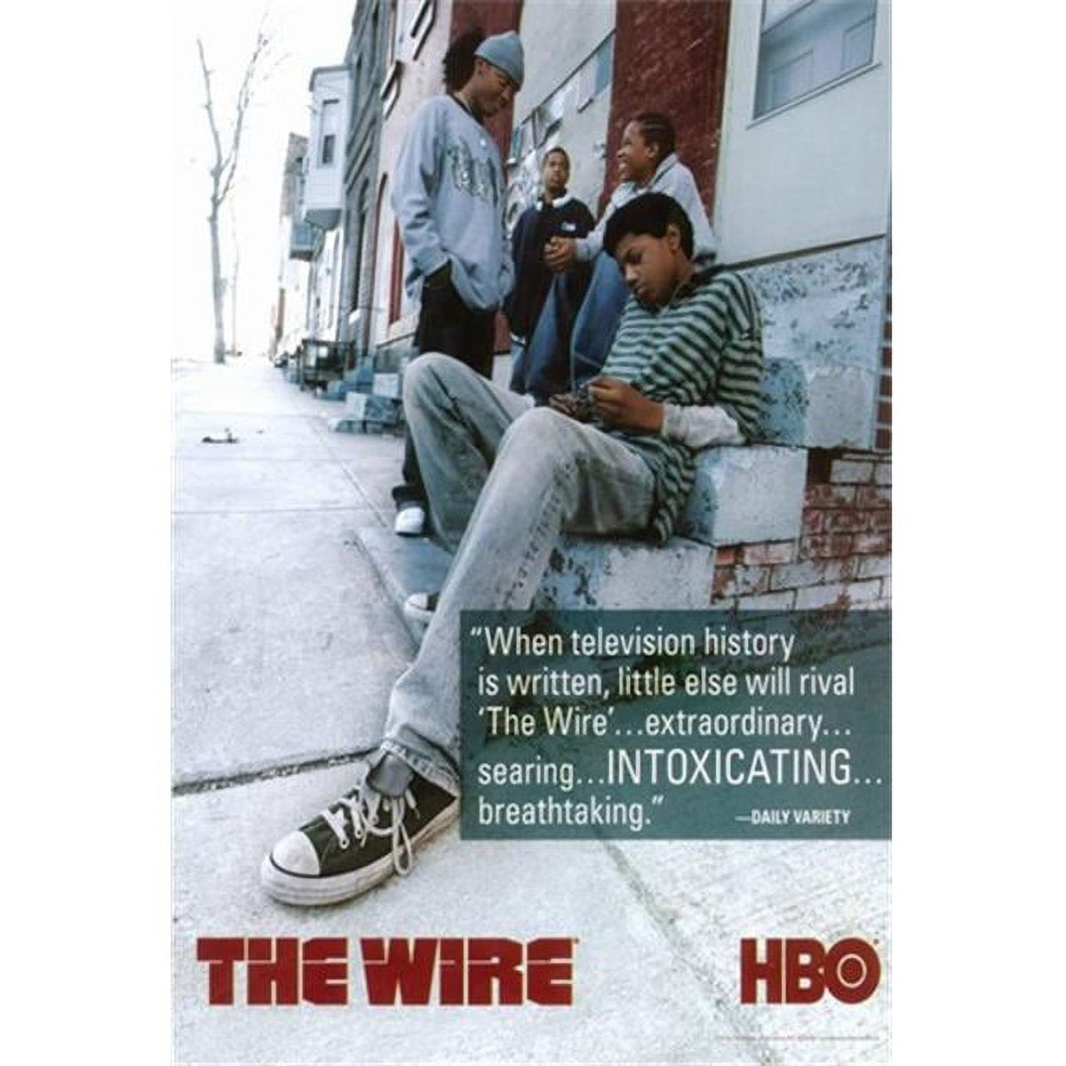 The Wire Movie Poster 11x17 print depicting the gripping drama series.