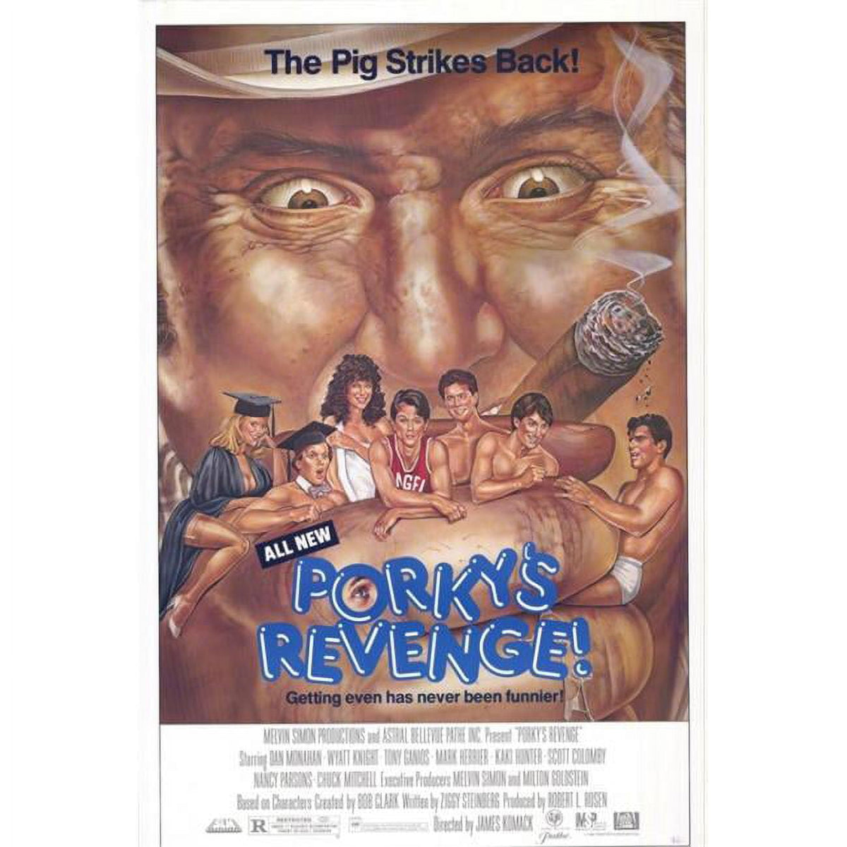 Porky's Revenge Movie Poster Print 27x40