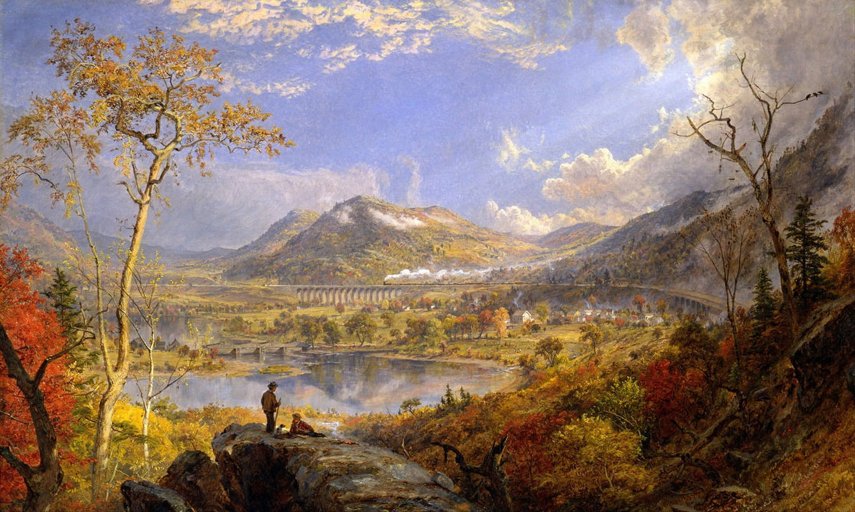 Starrucca Viaduct Fine Art Print by Jasper Francis Cropsey