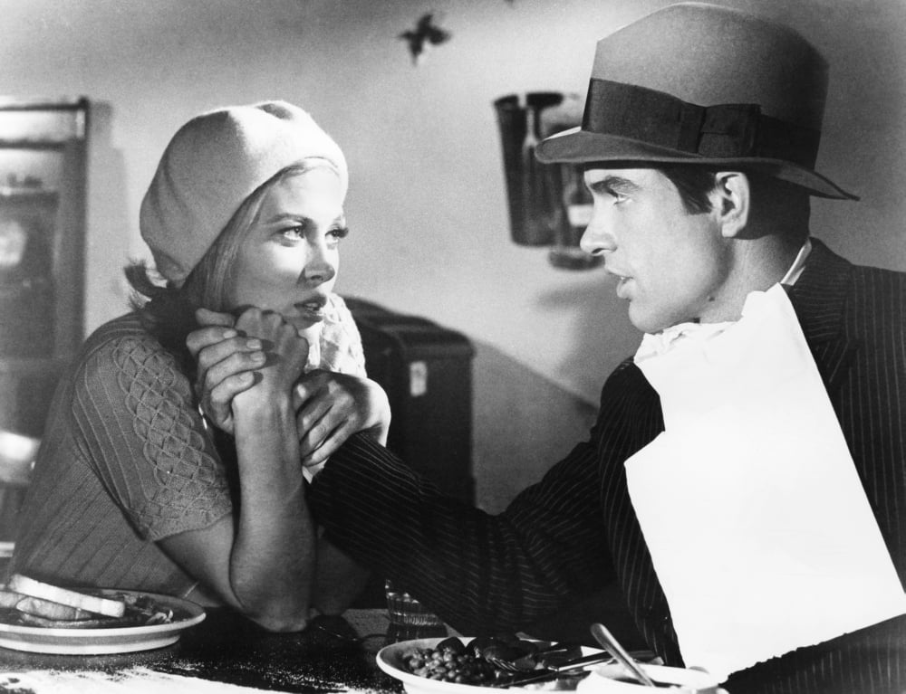 Bonnie and Clyde Vintage Photo Print showcasing iconic American outlaws