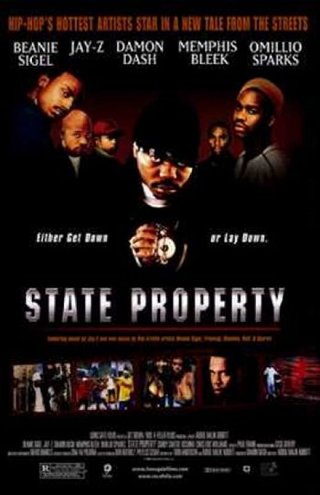 State Property Movie Poster 11x17 Print showcasing urban cinema.