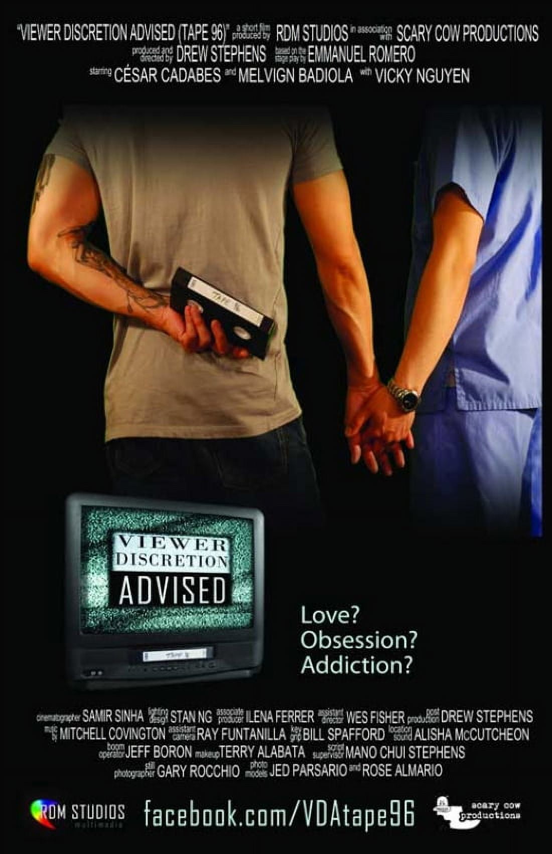 Viewer Discretion Advised Movie Poster 11x17