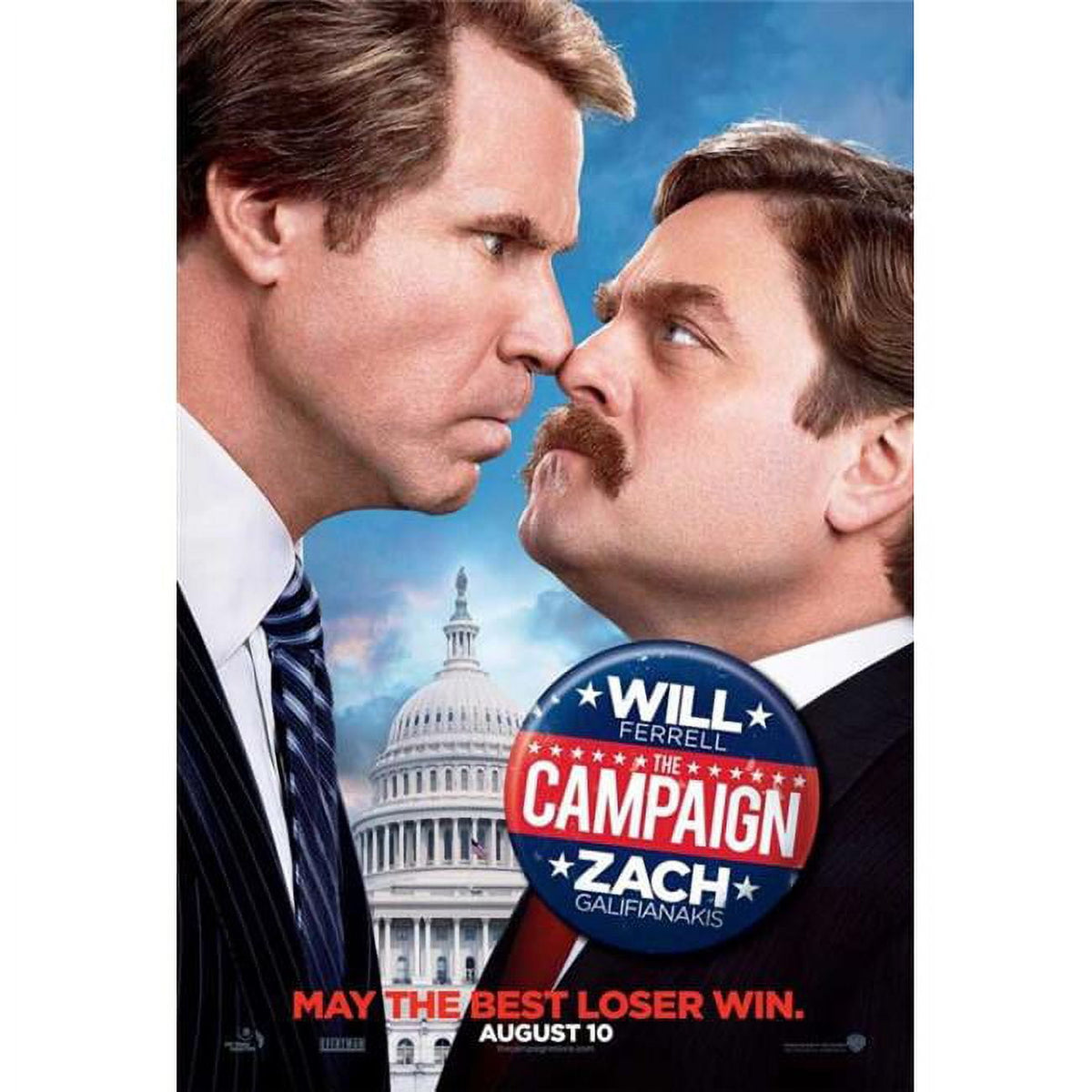 The Campaign Movie Poster Print in vibrant colors, 27x40 size.