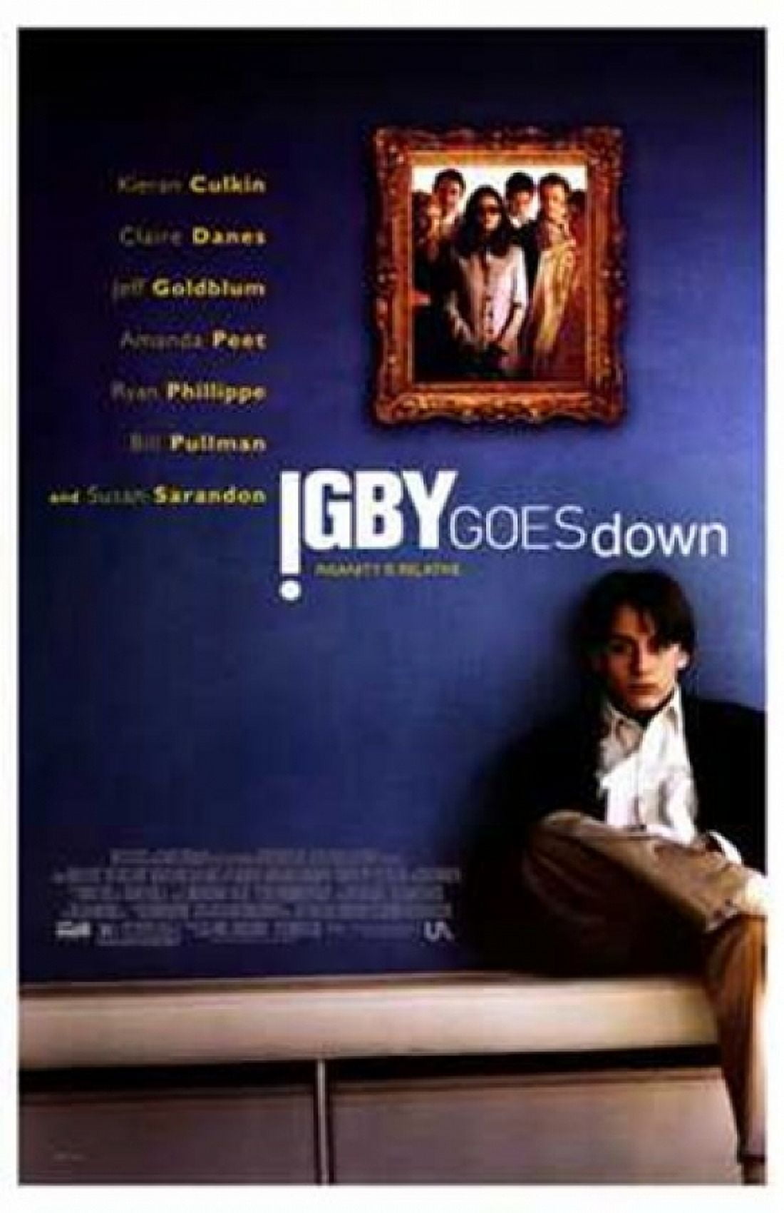 Igby Goes Down movie poster print in 11x17 size, featuring vibrant colors and iconic imagery.