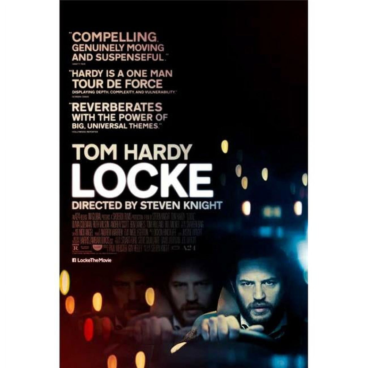 Locke Movie Poster Print 27x40 for stylish home decor