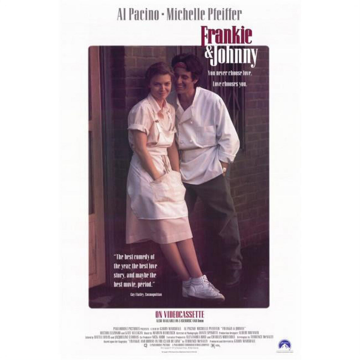 Frankie and Johnny Movie Poster Print - 27x40