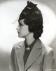 Dorothy Lamour black and white photo print with coat and scarf