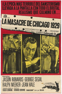 The St. Valentine's Day Massacre Movie Poster 11x17 print