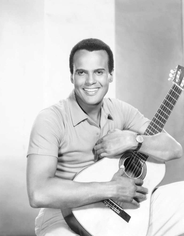 Harry Belafonte portrait poster print 8x10