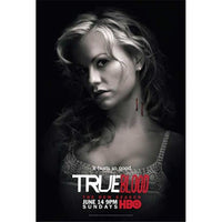 True Blood Season 2 movie poster featuring Anna Paquin as Sookie Stackhouse