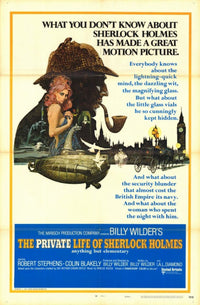 The Private Life of Sherlock Holmes movie poster 11x17