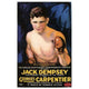 Jack Dempsey vs. Georges Carpenter Movie Poster 11x17
