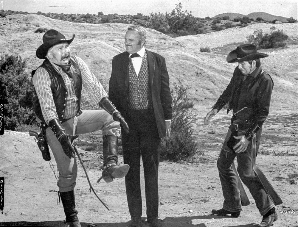 Blazing Saddles movie scene photo print in various sizes.