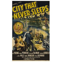 City That Never Sleeps Movie Poster - 11 x 17 inch print