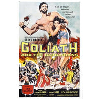 Goliath and the Barbarians Vintage Movie Poster Print 27x40