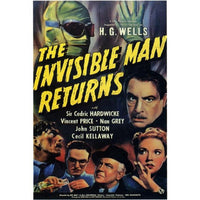 Invisible Man Returns Movie Poster Print 27 x 40