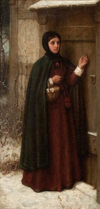 The Scarlet Letter 1867 poster print by George Henry Boughton, available in multiple sizes.