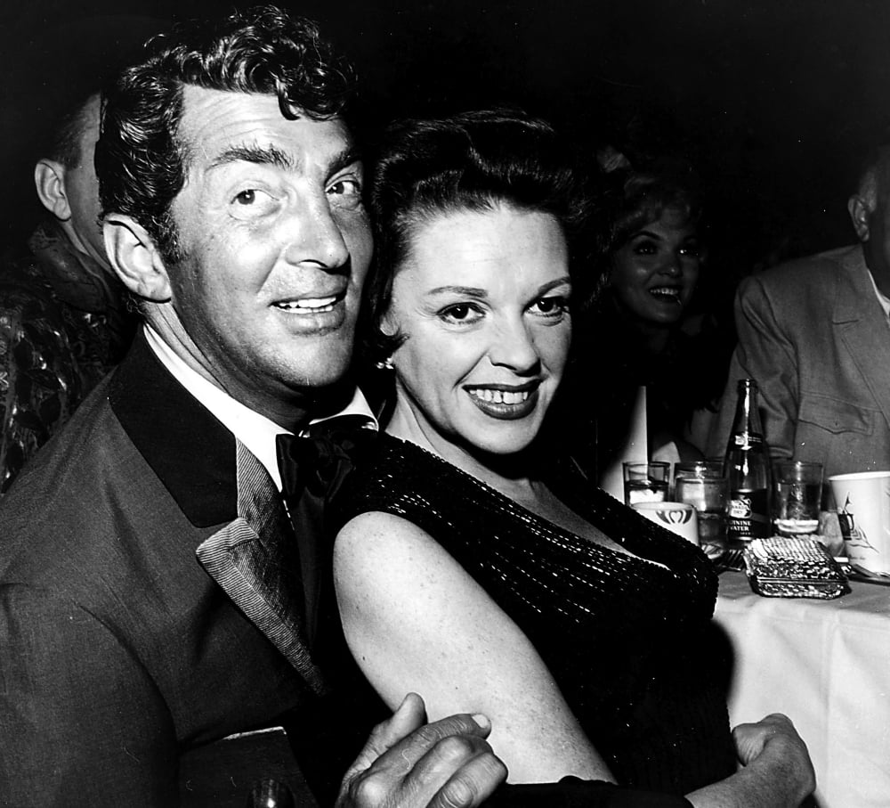 Dean Martin and Judy Garland charity dinner photo print