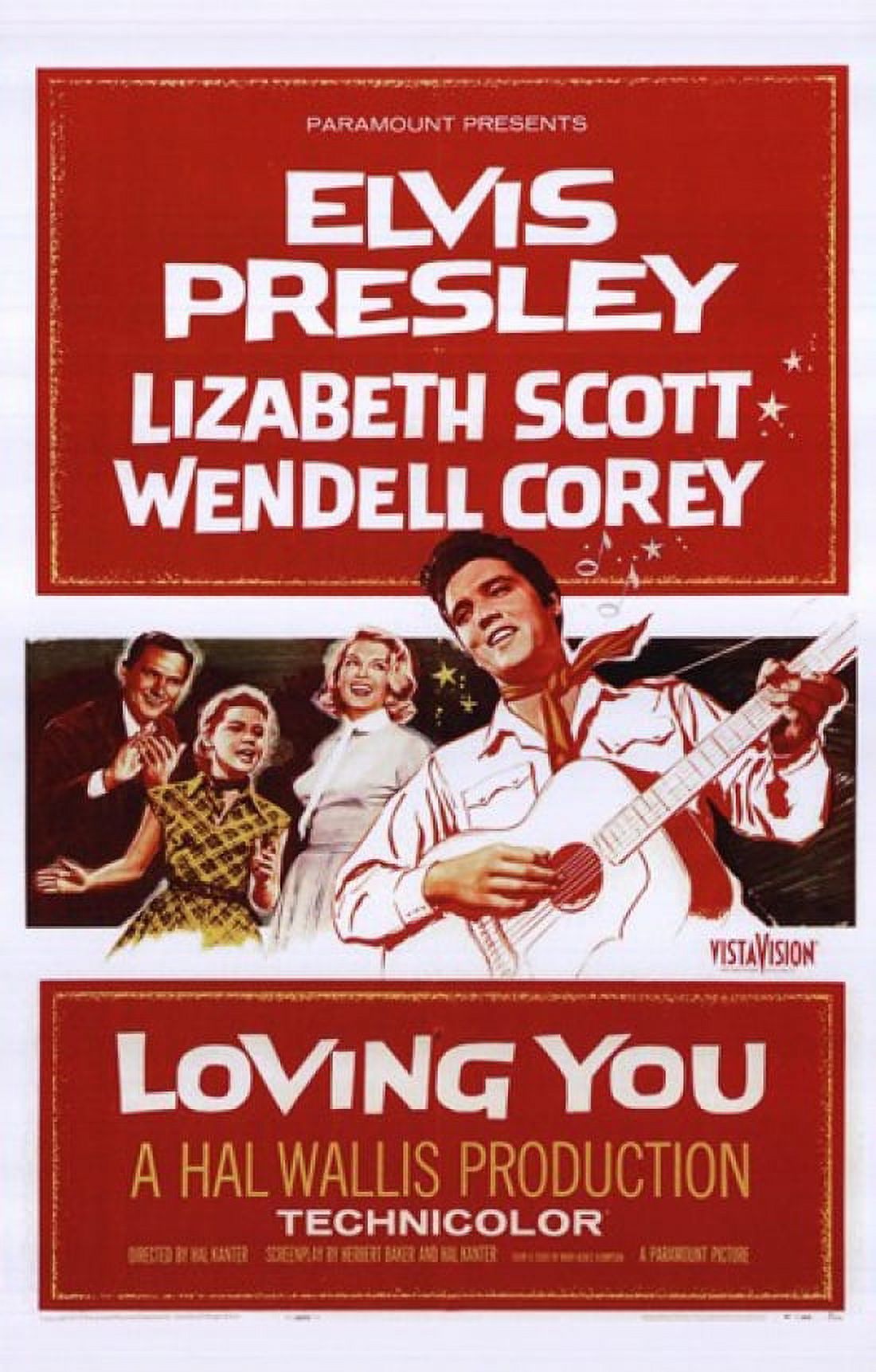 Loving You Movie Poster 11x17 print showcasing classic cinema