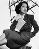 Merle Oberon 1945 Photo Print - Classic Hollywood Glamour
