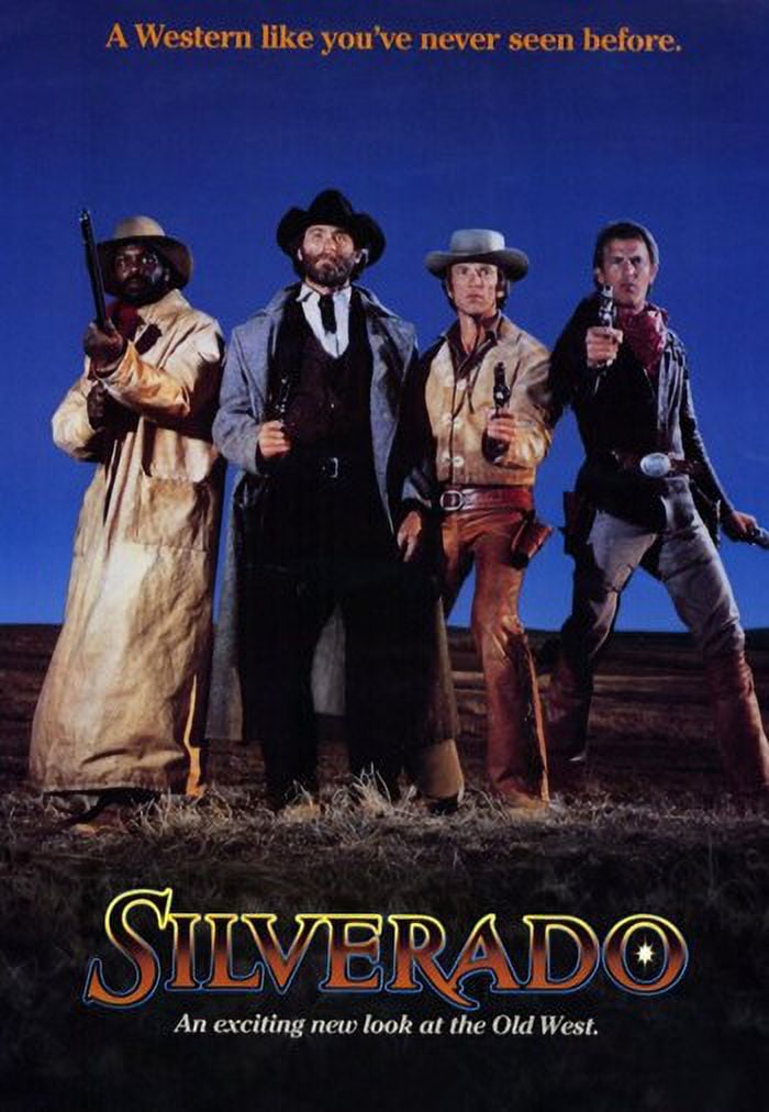 Silverado Movie Poster 11x17 print showcasing classic Western film imagery.