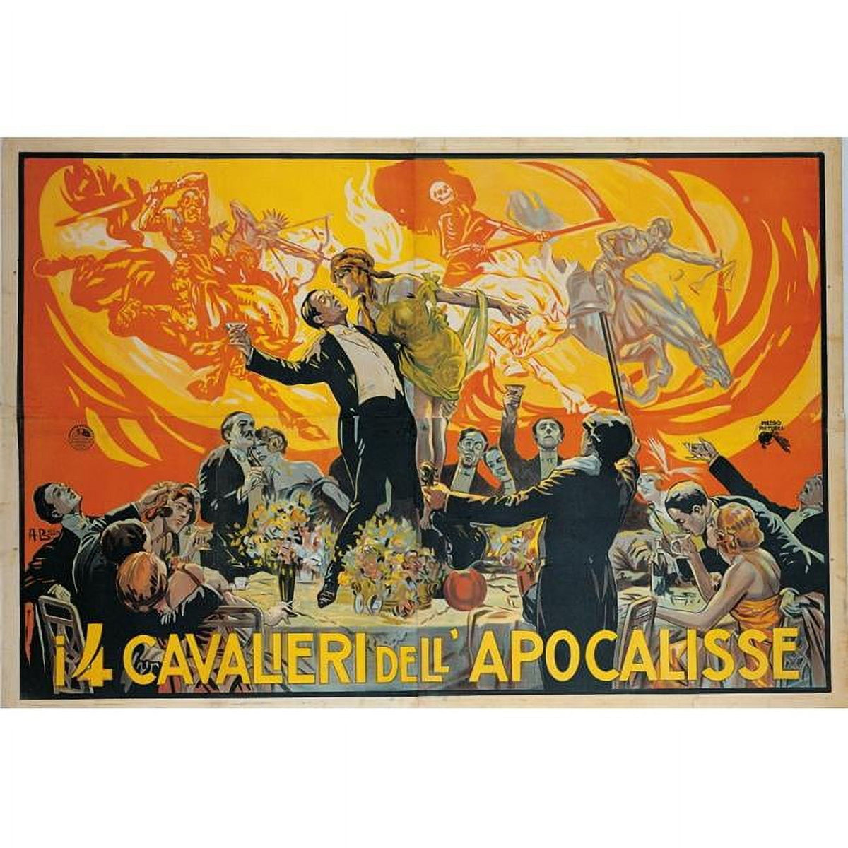 1922 film poster print from the Everett Collection, 20th-century art.