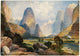 Valley of Babbling Waters poster print by Thomas Moran, showcasing Southern Utah landscapes.