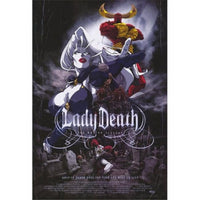 Lady Death Movie Poster 11x17 Art Print featuring the character Lady Death.