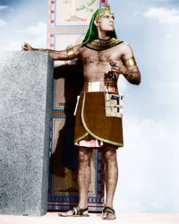 The Ten Commandments 1956 photo print featuring Charlton Heston.