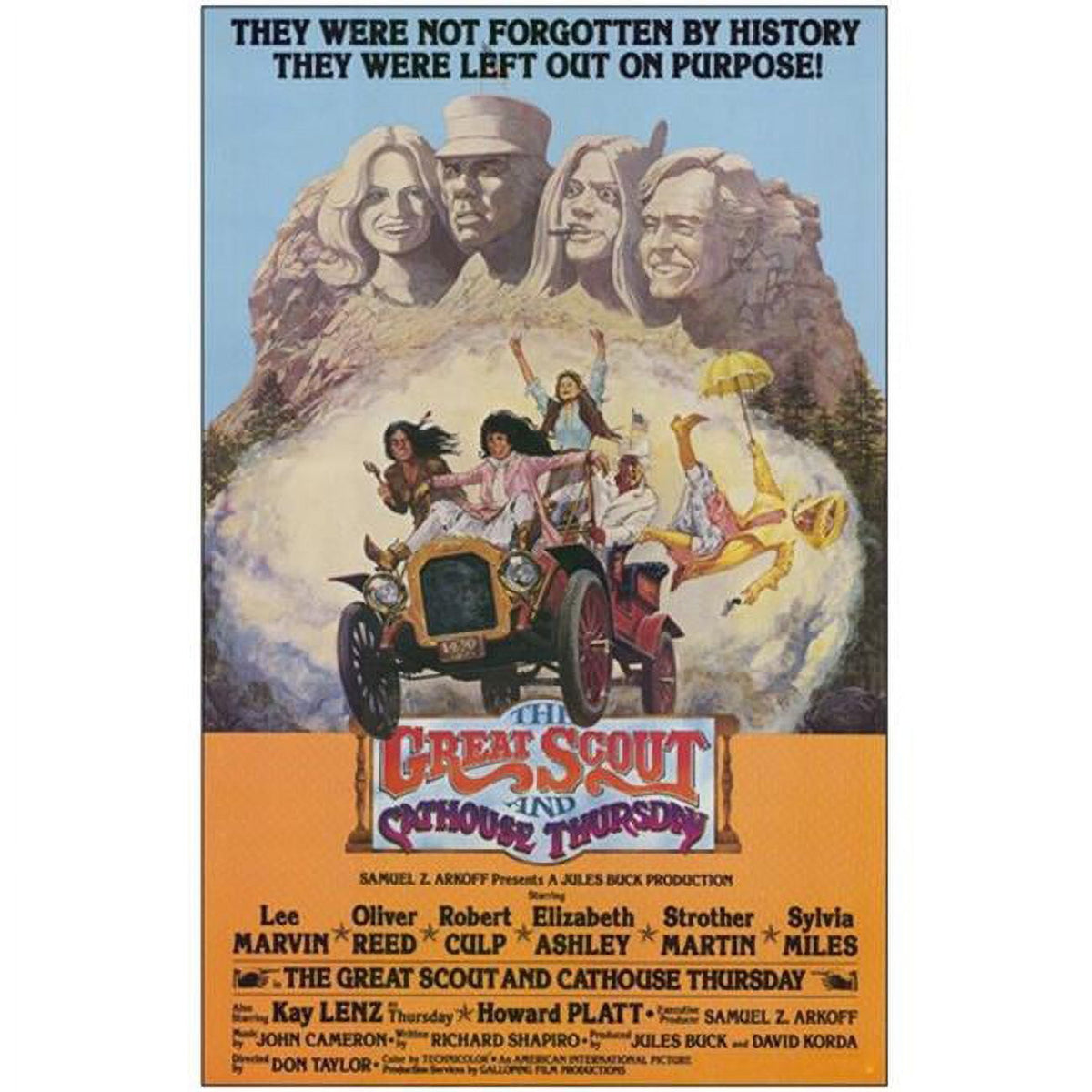 Great Scout and Cathouse Thursday Movie Poster 11x17