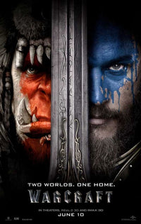 WarCraft Movie Poster 11x17 premium print featuring fantasy artwork.