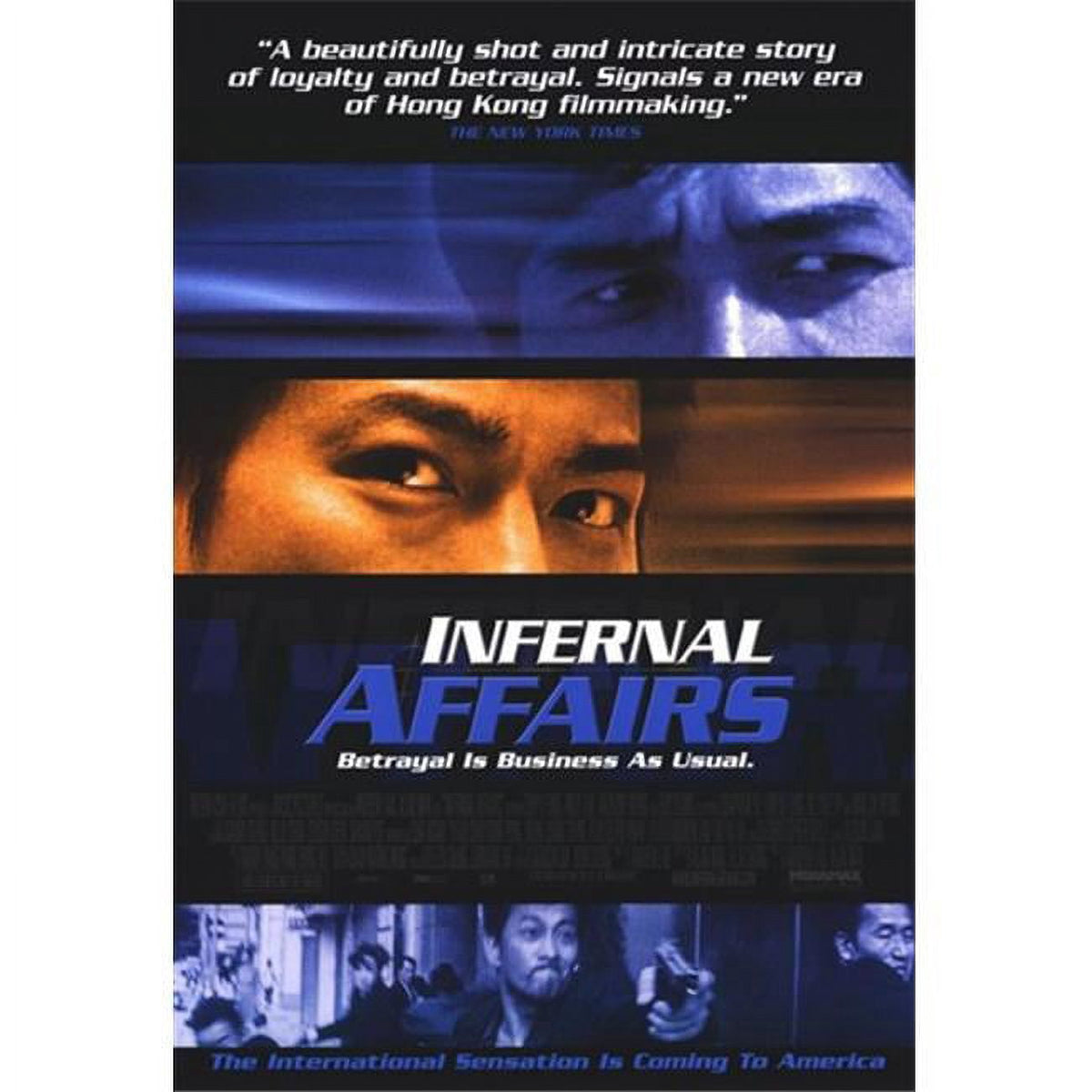 Infernal Affairs Movie Poster 11x17 print for film enthusiasts
