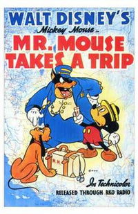 Mr. Mouse Takes a Trip Movie Poster 11 x 17