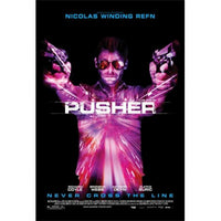Pusher Movie Poster Print (27x40) featuring bold imagery of the cult classic film.