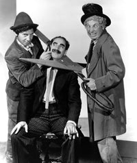 The Circus Photo Poster Print featuring the Marx Brothers (Chico, Groucho, Harpo) from 1939.