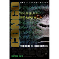 Congo Movie Poster Print - 27x40 inches, vibrant and iconic film art