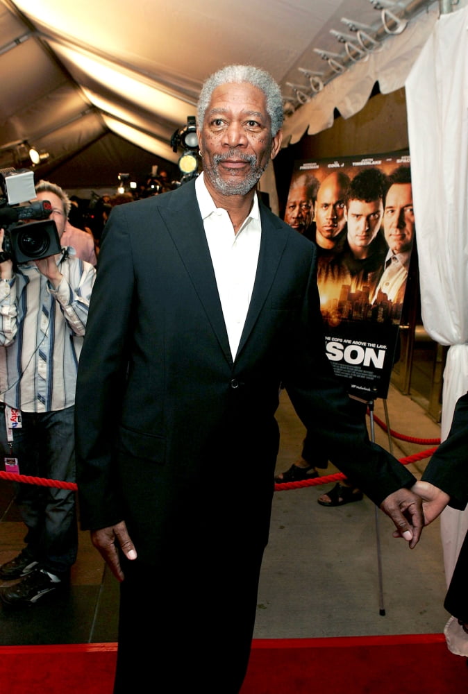 Morgan Freeman at Edison Premiere Film Festival Photo Print