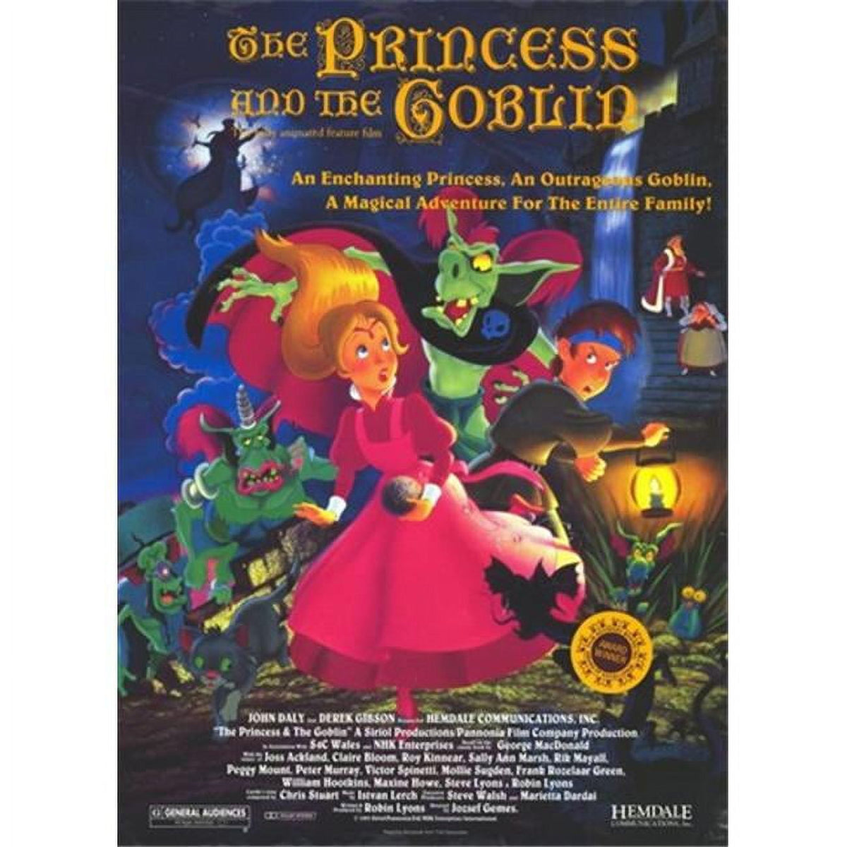 The Princess and the Goblin Movie Poster 11x17 Print