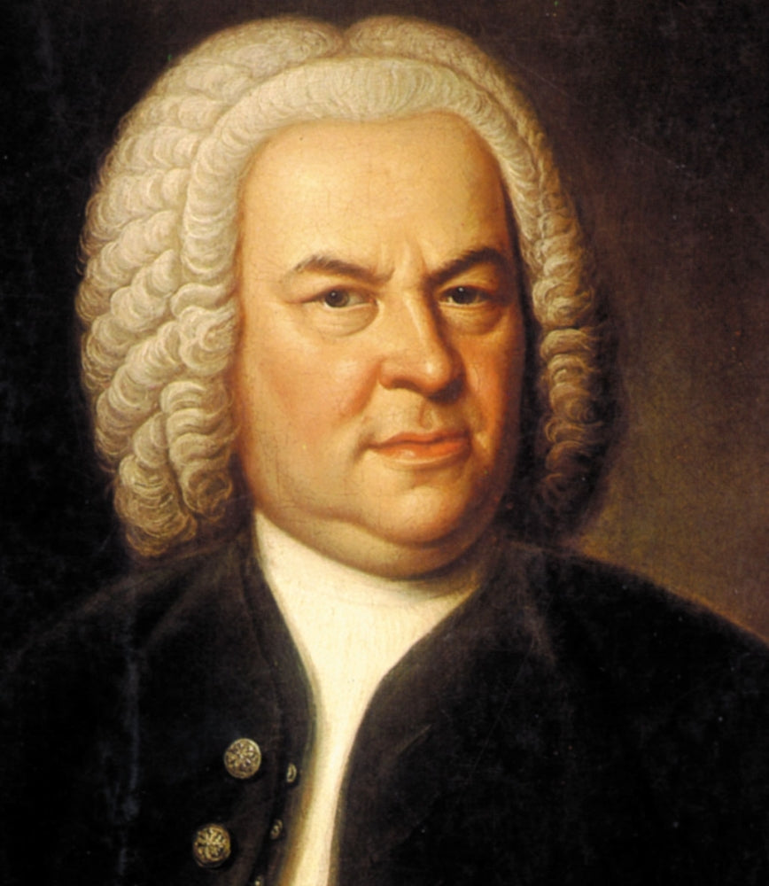 J.S. Bach Poster Print by Elias Gottlob Haussmann in 8x10 size.